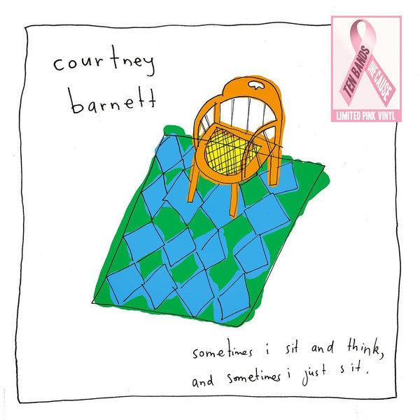 Courtney Barnett : Sometimes I Sit And Think, And Sometimes I Just Sit (LP, Album, Ltd, RP, Pin)