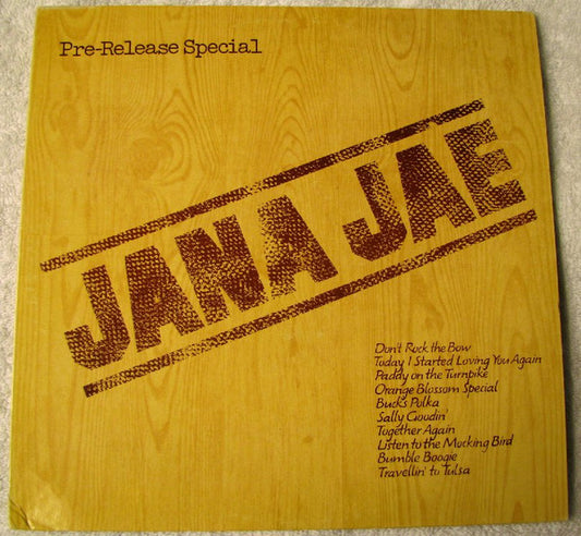 Jana Jae : Pre-Release Special (LP, Album, Promo)