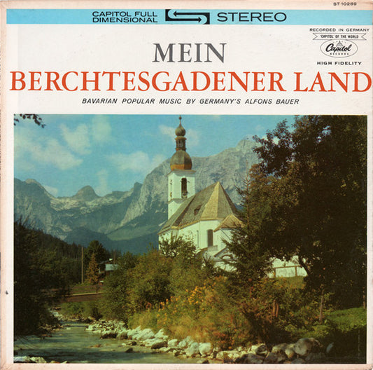 Alfons Bauer : Mein Berchtesgadener Land  (LP)