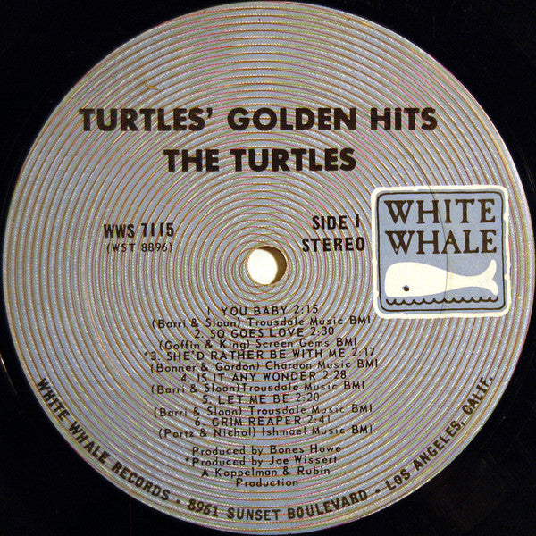 The Turtles : Turtles' Golden Hits (LP, Comp, RP, Ter)