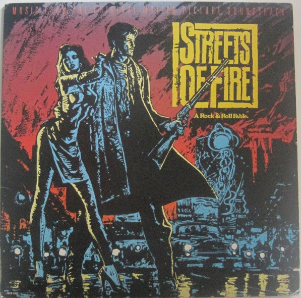 Various : Streets Of Fire (Music From The Original Motion Picture Soundtrack) (LP, Album)