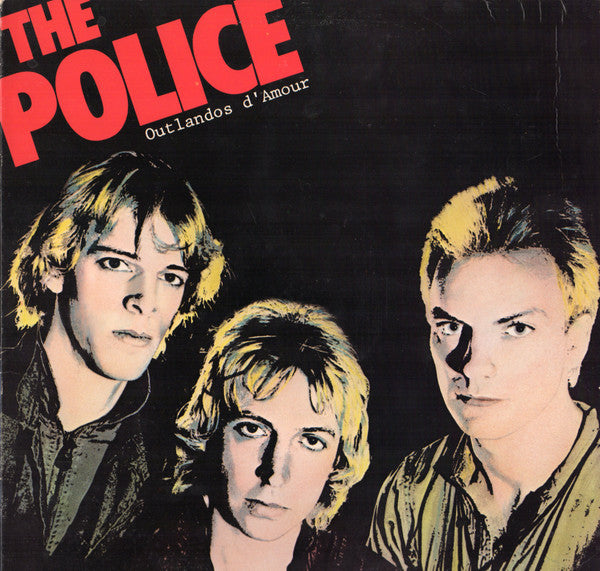 The Police : Outlandos D'Amour (LP, Album, Red)