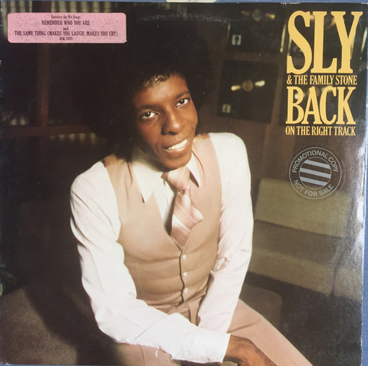 Sly & The Family Stone : Back On The Right Track (LP, Album, Los)