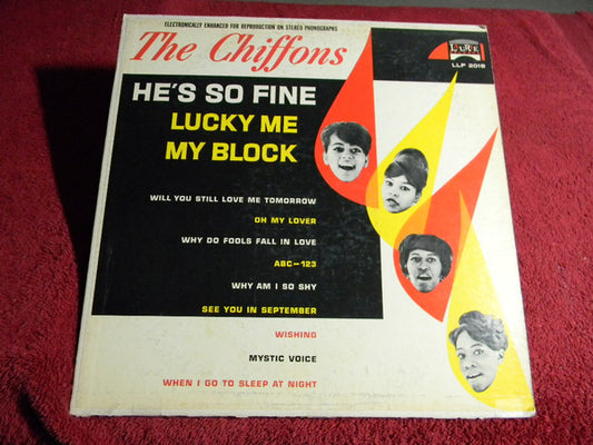 The Chiffons : He's So Fine (LP, Album, Club, RE)