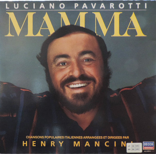 Luciano Pavarotti / Henry Mancini : Mamma (LP, Album, Gat)