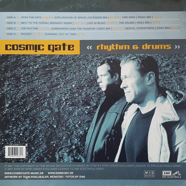 Cosmic Gate : Rhythm & Drums (2xLP, Album)