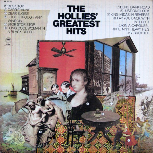 The Hollies : The Hollies' Greatest Hits (LP, Comp, RE, Ter)