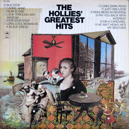 The Hollies : The Hollies' Greatest Hits (LP, Comp, RE, Ter)