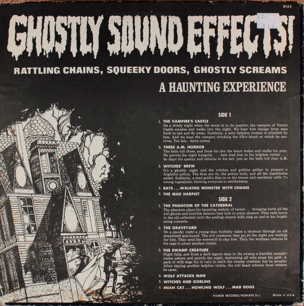 No Artist : Ghostly Sounds (LP, Yel)