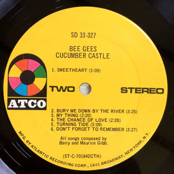 Bee Gees : Cucumber Castle (LP, Album, CTH)