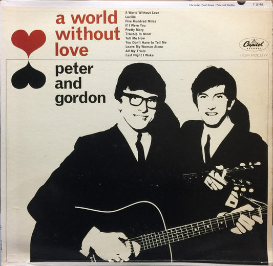 Peter And Gordon* : A World Without Love (LP, Album, Mono, Scr)