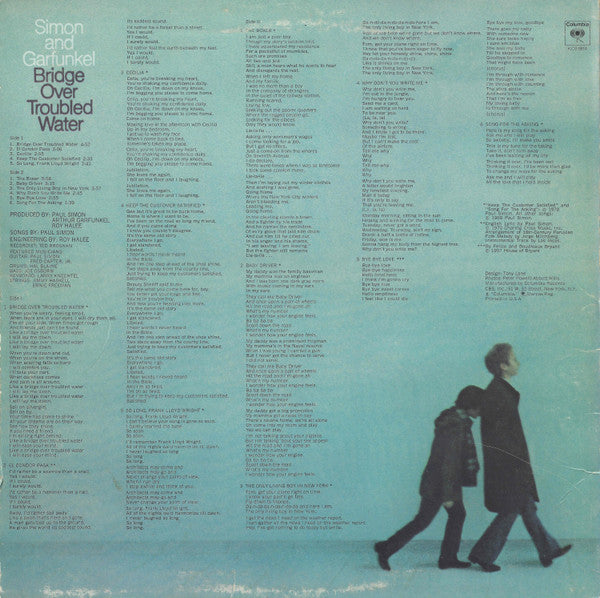 Simon & Garfunkel : Bridge Over Troubled Water (LP, Album, Ter)