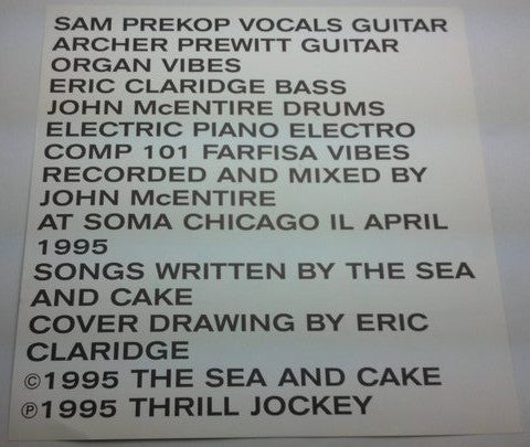 The Sea And Cake : The Biz (LP, Album)