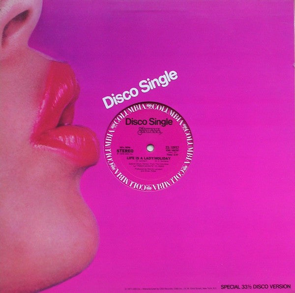 Santana : One Chain (Don't Make No Prison) (12", Pit)