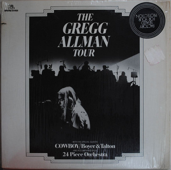 Gregg Allman With Cowboy (6) / Scott Boyer & Tommy Talton : The Gregg Allman Tour  (2xLP, Album, Pit)