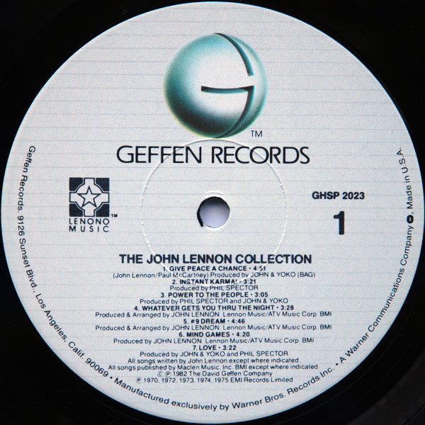 John Lennon : The John Lennon Collection (LP, Comp, All)