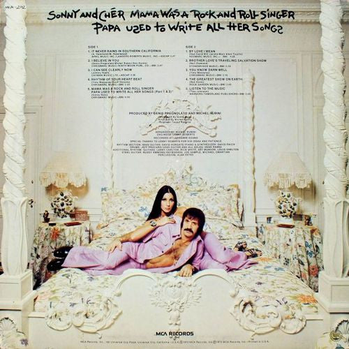 Sonny & Cher : Mama Was A Rock And Roll Singer Papa Used To Write All Her Songs (LP, Album)
