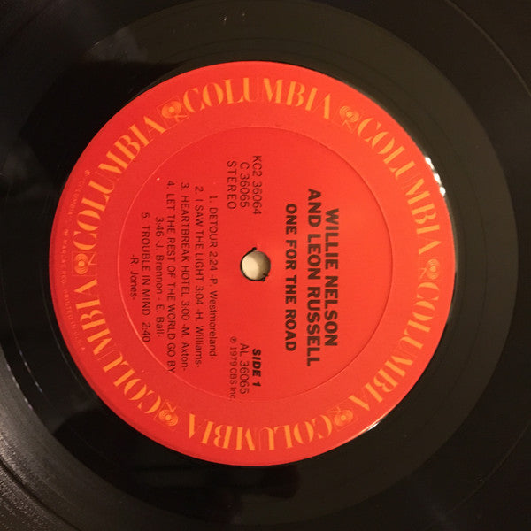 Willie* & Leon* : One For The Road (2xLP, Album, Ter)