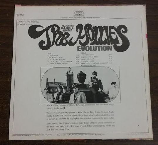The Hollies : Evolution (LP, Album)