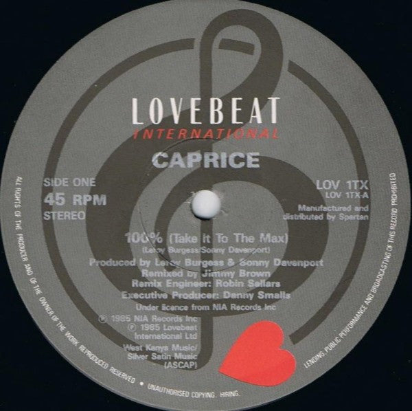 Caprice : 100% (12")