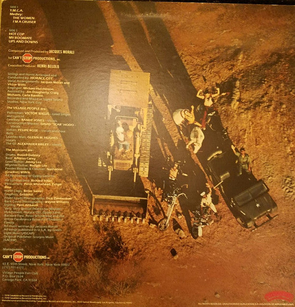 Village People : Cruisin' (LP, Album, AS)