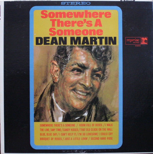Dean Martin : Somewhere There's A Someone (LP, Album, Ter)
