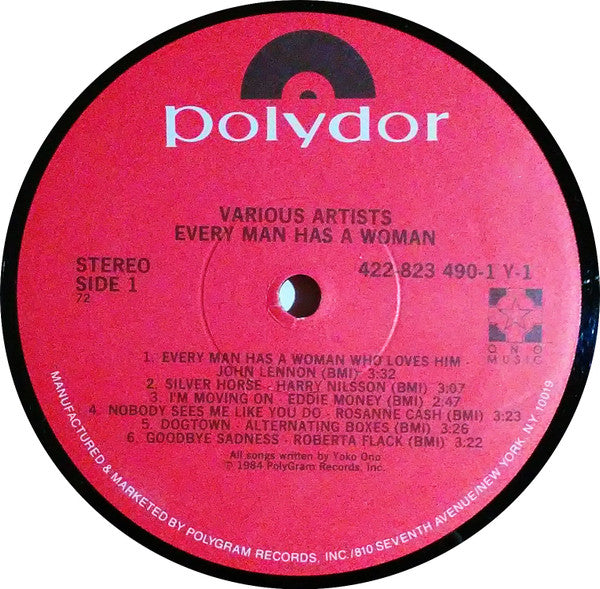Various : Every Man Has A Woman (LP, Album, PRC)