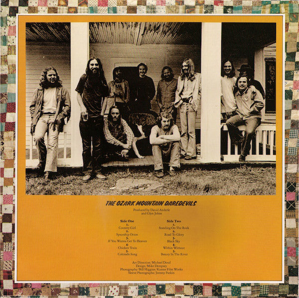 The Ozark Mountain Daredevils : The Ozark Mountain Daredevils (LP, Album, Ter)
