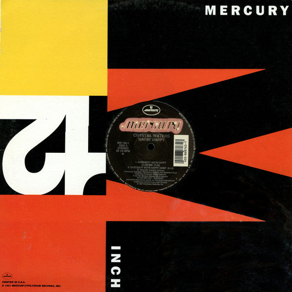 Crystal Waters : Makin' Happy (12")