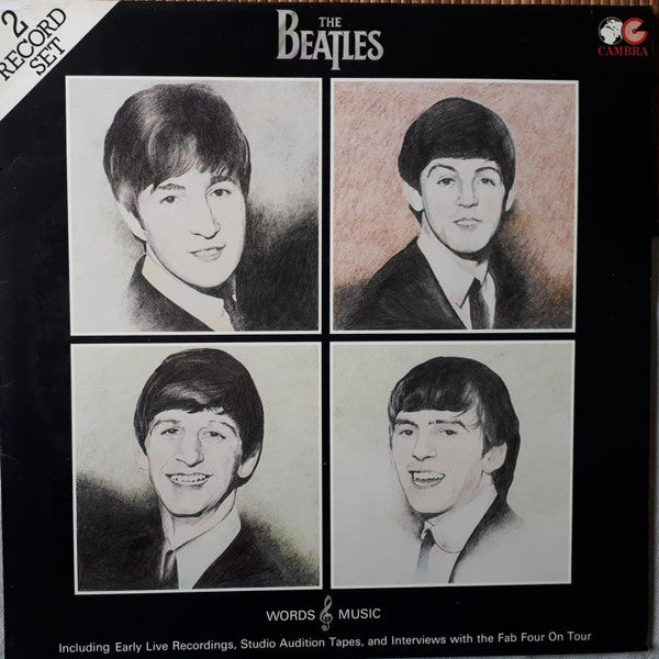 The Beatles : Words  & Music (2xLP, Comp)