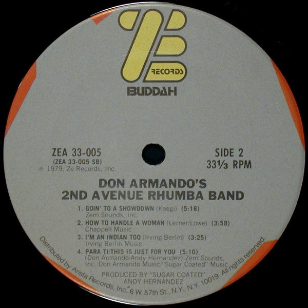 Don Armando's Second Avenue Rhumba Band : Don Armando's 2nd Avenue Rhumba Band (LP, Album)