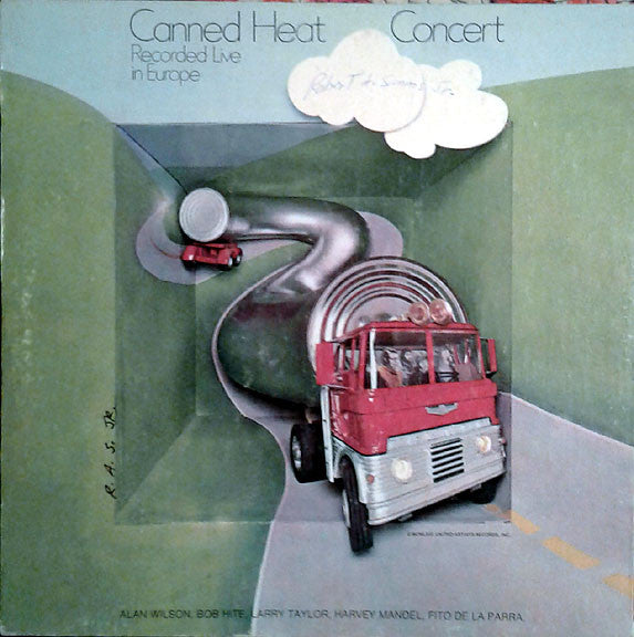 Canned Heat : Live In Europe (LP, Album, Gat)