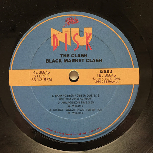 The Clash : Black Market Clash (10", Comp, Ter)