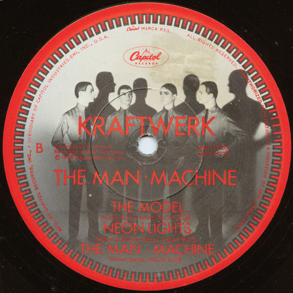 Kraftwerk : The Man • Machine (LP, Album, Jac)