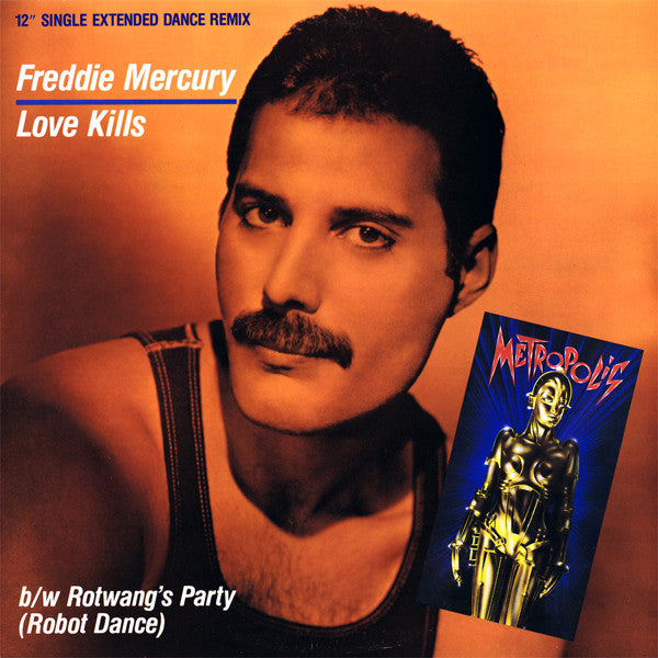Freddie Mercury : Love Kills (12", Single)