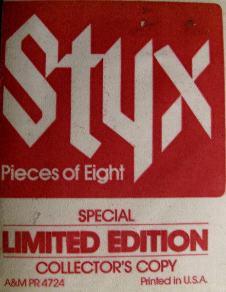 Styx : Pieces Of Eight (LP, Album, Ltd, Num, Pic)