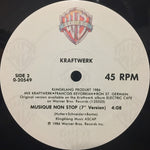 Kraftwerk : Musique Non Stop (12", Single, Spe)