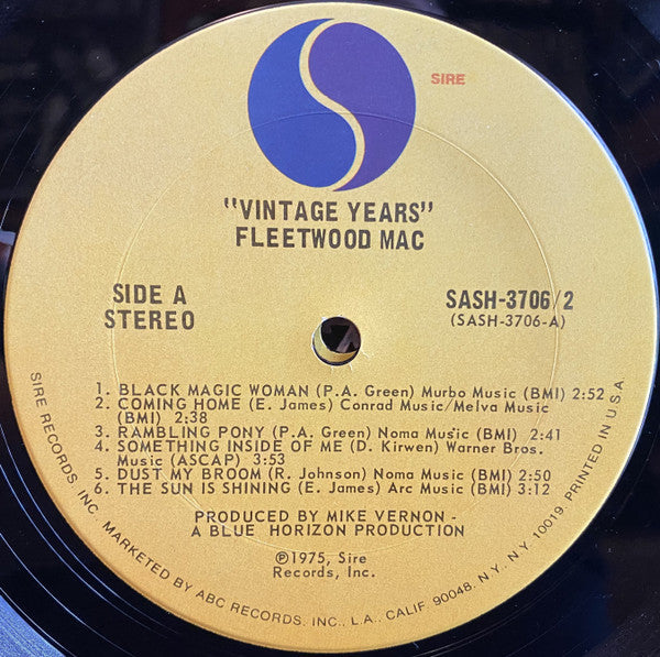 Fleetwood Mac : Vintage Years (2xLP, Comp, Ter)