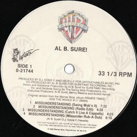 Al B. Sure! : Missunderstanding (12", Maxi)
