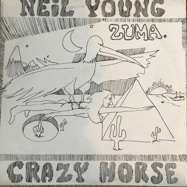 Neil Young With Crazy Horse : Zuma (LP, Album, RP, Win)