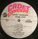 Rotary Connection : Dinner Music (LP, Album, Mon)