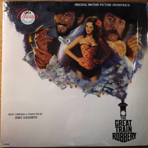 Jerry Goldsmith : The Great Train Robbery (Original Motion Picture Soundtrack) (LP, Album, RE)