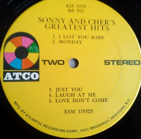 Sonny & Cher : Sonny & Cher's Greatest Hits (2xLP, Comp, Club, RE)