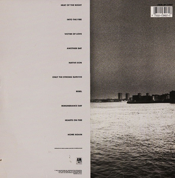 Bryan Adams : Into The Fire (LP, Album, EMW)