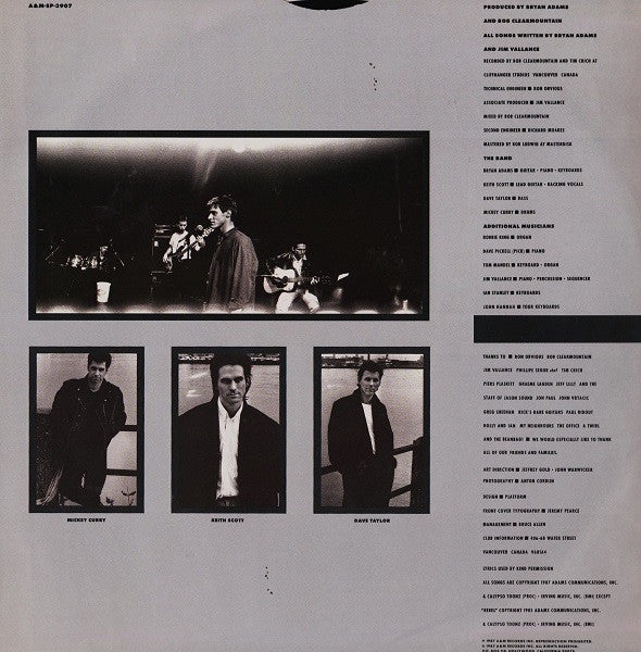 Bryan Adams : Into The Fire (LP, Album, EMW)