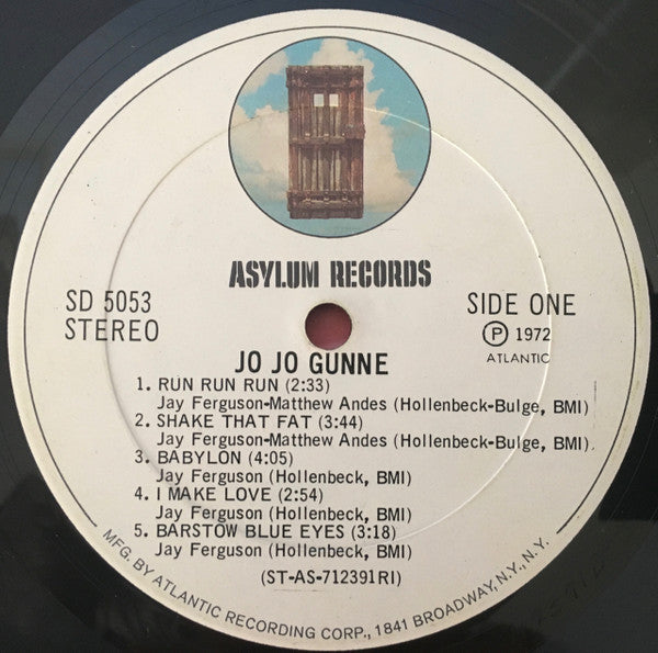 Jo Jo Gunne : Jo Jo Gunne (LP, Album, RI)