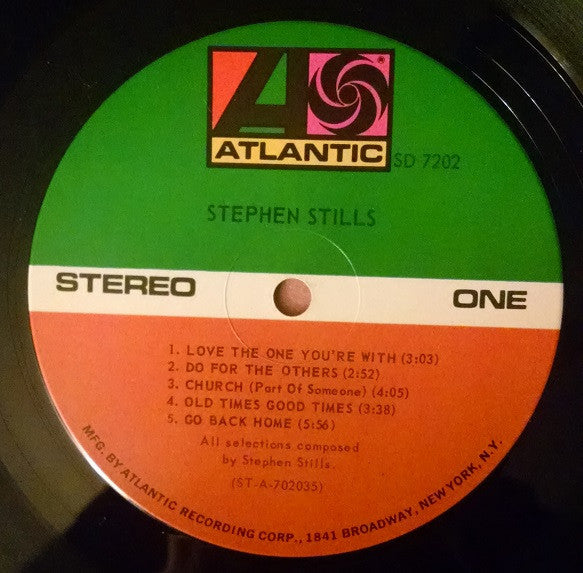 Stephen Stills : Stephen Stills (LP, Album)