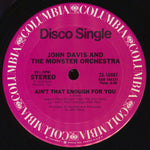 John Davis & The Monster Orchestra : Ain't That Enough For You / A Bite Of The Apple (12", Single)