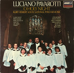 Luciano Pavarotti, Kurt Herbert Adler, National Philharmonic Orchestra : O Holy Night (LP, RE, Spe)