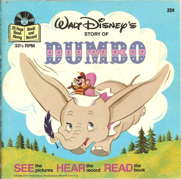 Various : Walt Disney's Dumbo Story And Song (7")
